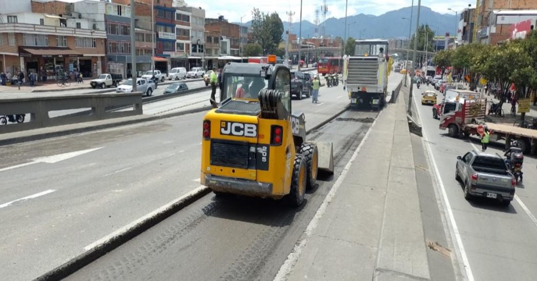 Cronograma de actividades de demolición del puente Venecia en Bogotá