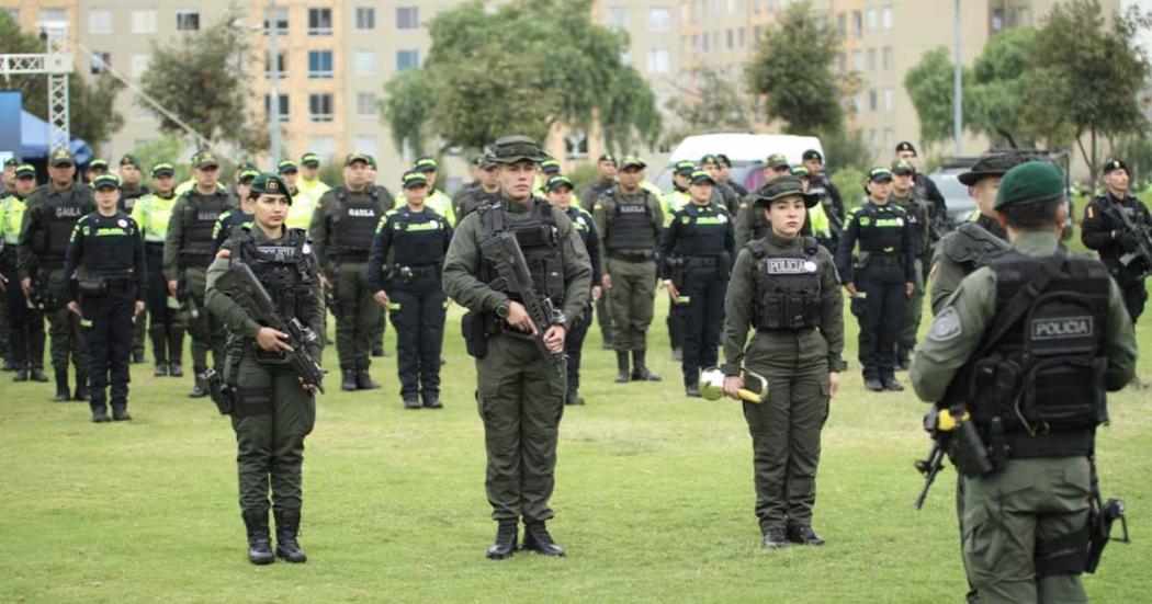 Comando Élite en Bogotá integra 175 policías y tecnología de punta