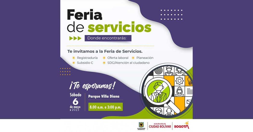 Oferta laboral, subsidios y más en feria de servicios ¡6 de mayo!