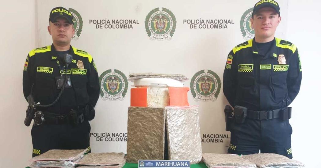 Incautan estupefacientes ocultos en un termo en El Dorado ¡8.010 g!