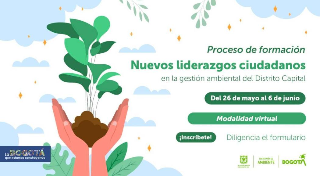 Cómo inscribirse para ser líder o lideresa ambiental en localidades