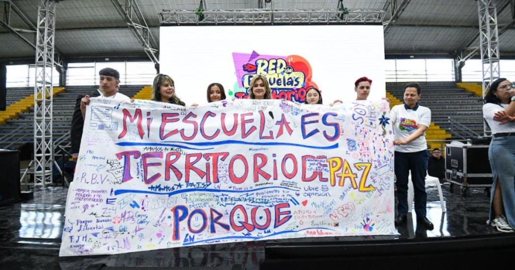 Sec. de Educación presenta la Red de Escuelas como Territorios de Paz