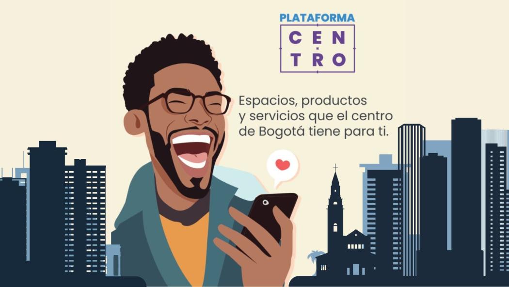 Plataforma Centro para el emprendimientos en el Centro de Bogotá 