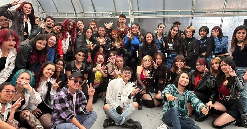 Muchos jovenes en la final del Festival Distrital de K-pop 2023 este 18 de junio