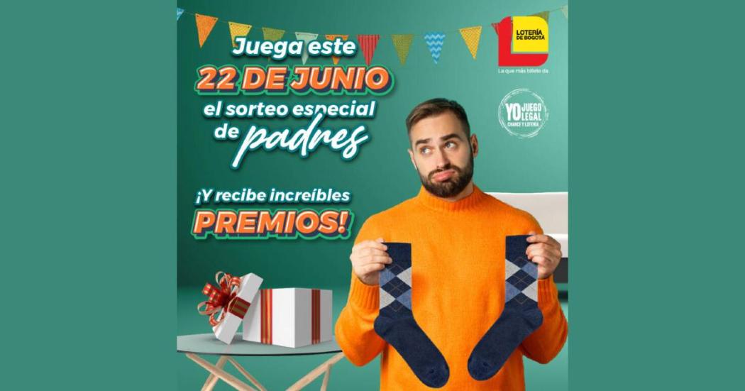 Este 22 de junio juega sorteo especial de Lotería de Bogotá fin de mes