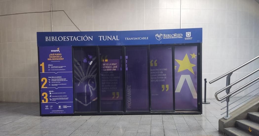 Cierre temporal de la BibloEstación Tunal ubicada en TransMicable