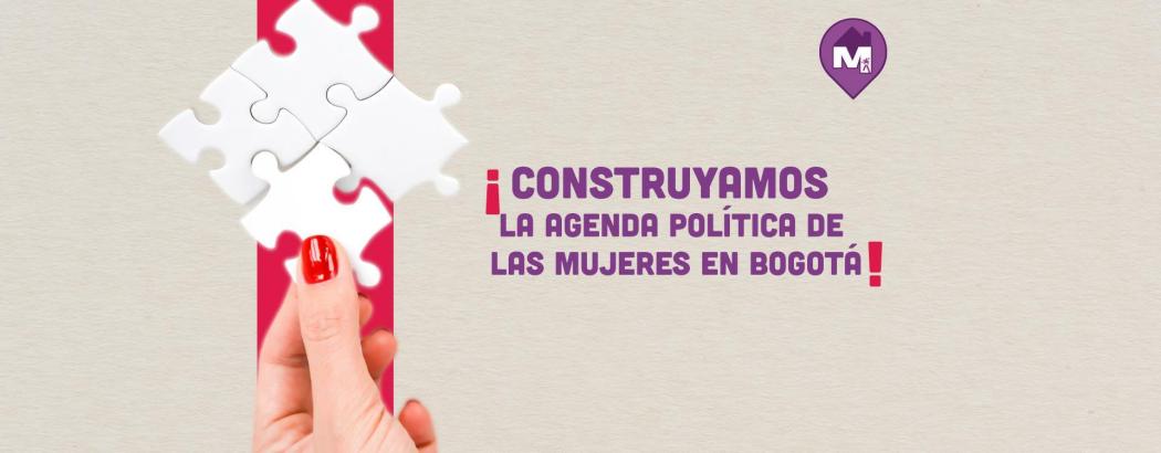 Convocatoria de participación de mujeres. Agenda política localidades 