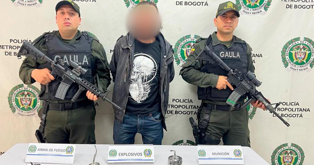 Gaula capturó a 'El loco’ y evitó plan de secuestro en Puente Aranda