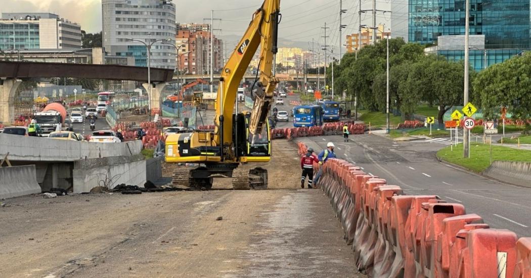 obras en la calle 68 en bogota