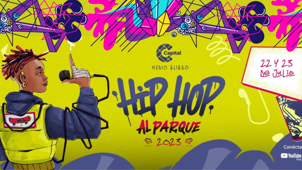 Capital hará una trasmisión especial del Festival Hip Hop al Parque 