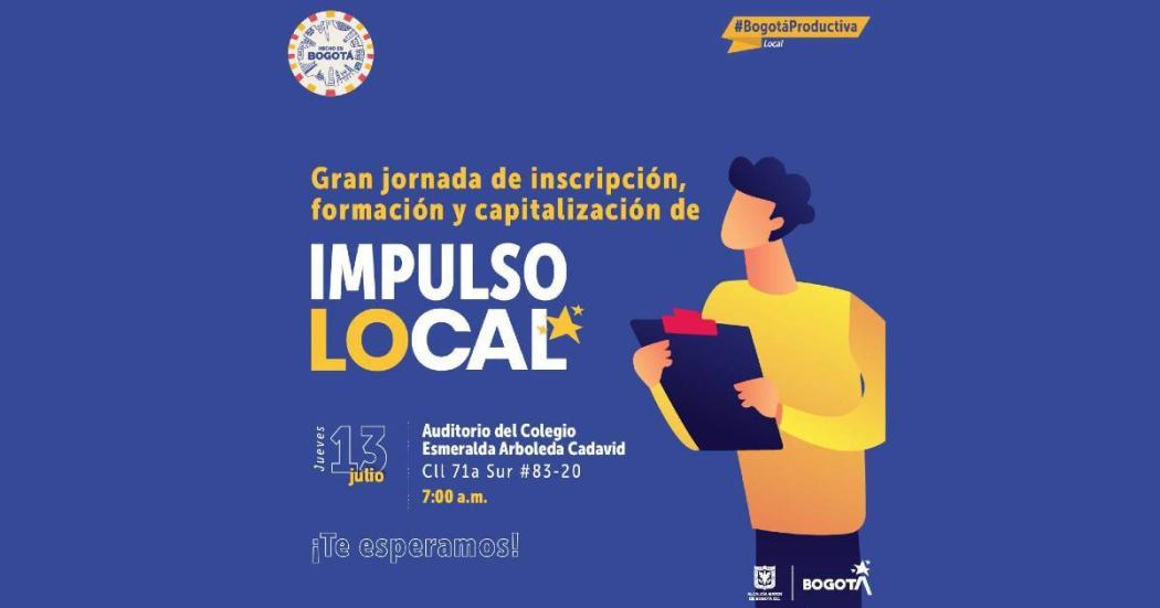 Gran jornada de inscripción para capitalizar micronegocios en Bosa