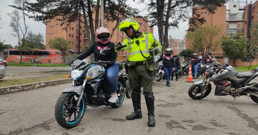 Curso gratuito para motociclistas en Bogotá del sábado 22 de julio