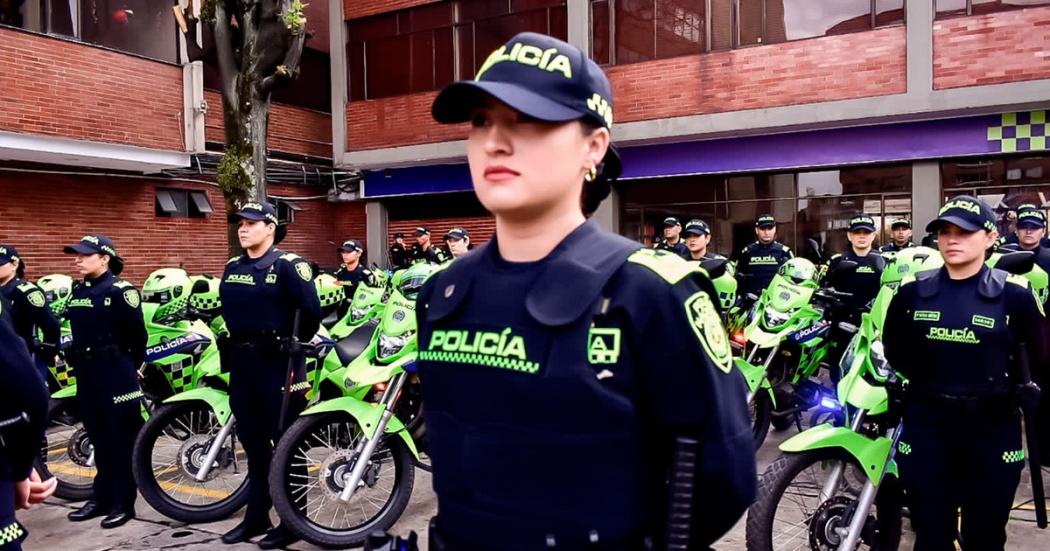 Comando de mujeres motorizadas formadas