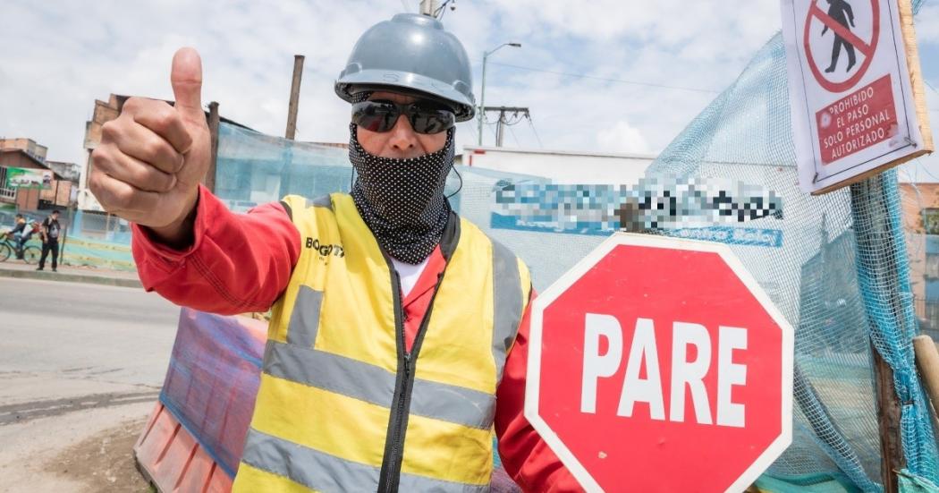 Movilidad Cierre de un carril en av NQS entre av calle 22c y calle 24