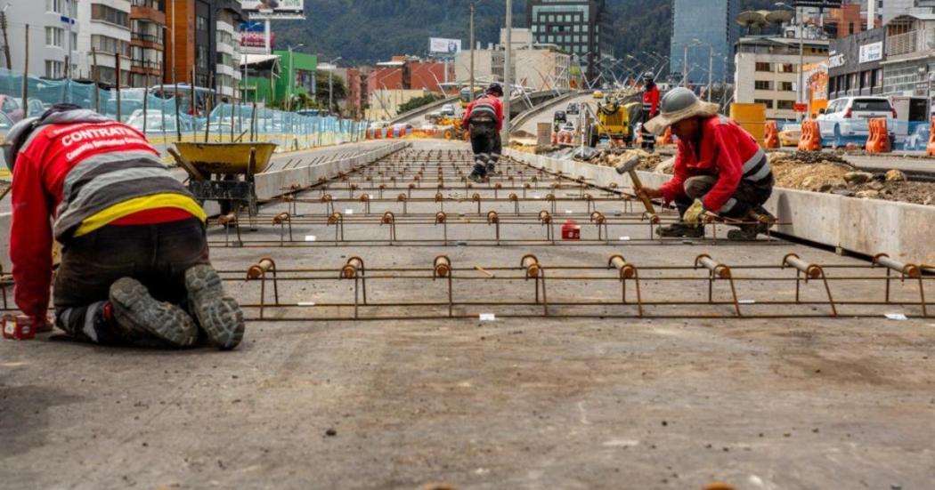 Cuál es el avance de las obras de avenida 68 sobre la calle 100