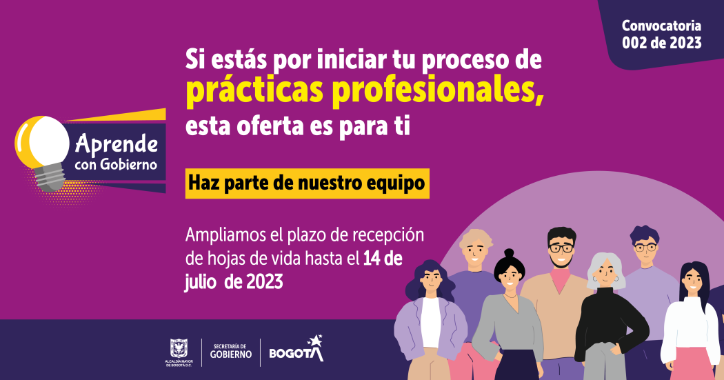 ¡Atención! Se amplía plazo de inscripción para prácticas profesionales