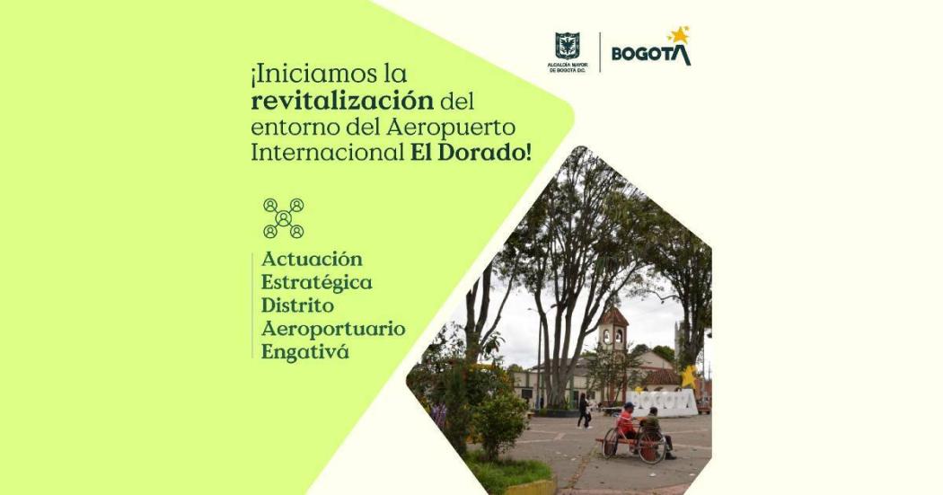 Inicia revitalización del entorno Aeropuerto Internacional El Dorado 