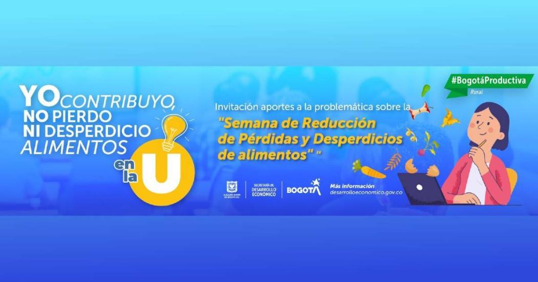 Invitación a solucionar la problemática sobre desperdicio de alimentos