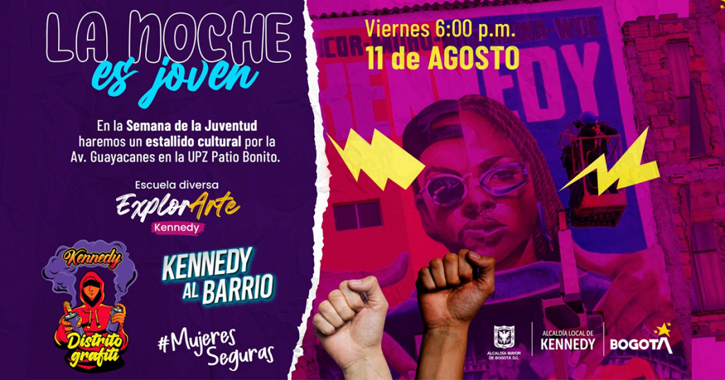 Prepárate para ‘La Noche es Joven’ en Patio Bonito este 11 de agosto ¡No faltes!