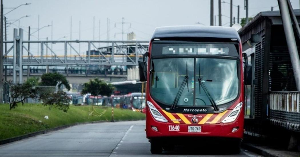 ¡Pilas! Vagón de la estación Ricaurte presenta cierre por obras en la vía