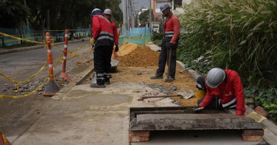 Por obras hay cierre de un carril de la Av. Calle 26 entre carreras 80C y 74 