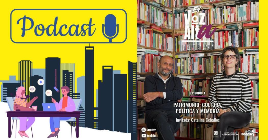 Escucha el pódcast 'En Voz Alta, la cultura habla' y disfruta Bogotá