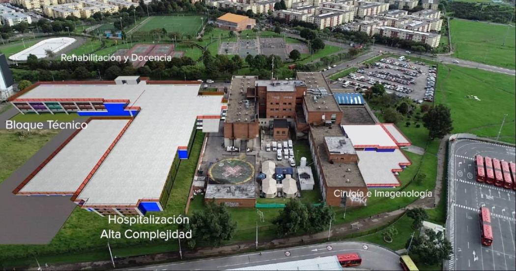 Parque Hospitalario Engativá contará con urgencias, 229 camas y más 