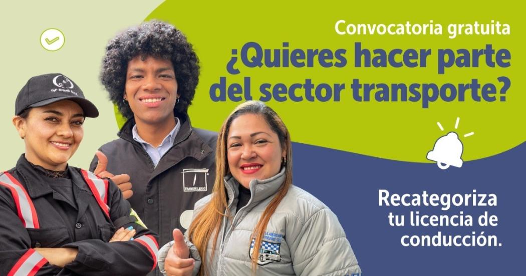 Convocatoria para que migrantes puedan recategorizar su licencia 