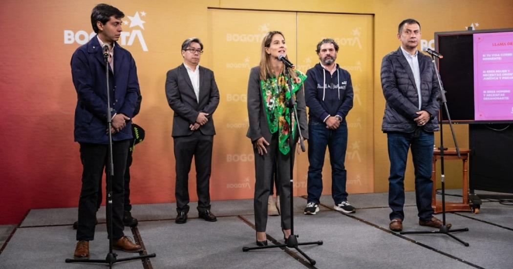 Celebremos en Bogotá con amor y amistad y sin violencia contra las mujeres