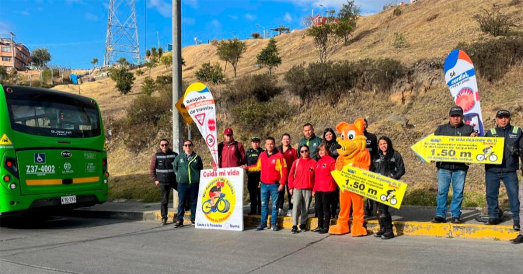 Alcaldía Local de Ciudad Bolívar lanza campaña para seguridad en el transporte 