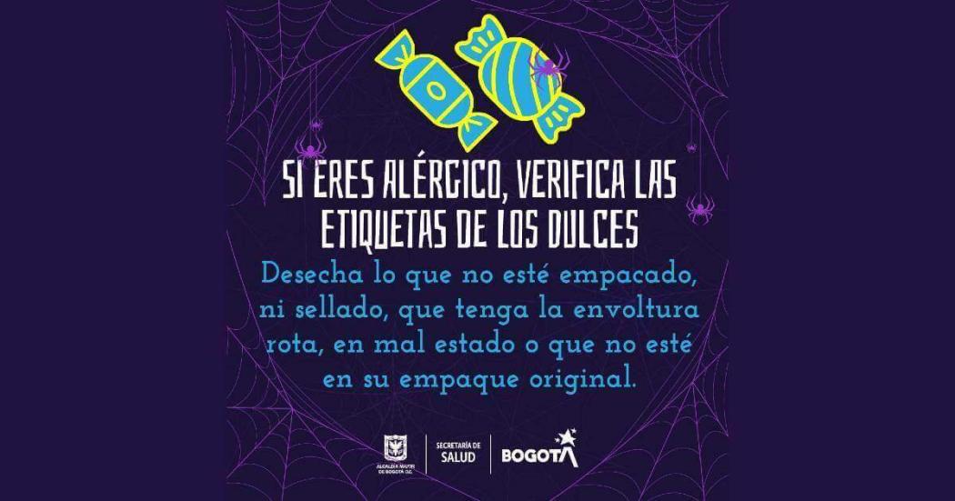 Recomendaciones para evitar intoxicaciones por dulces en Halloween 