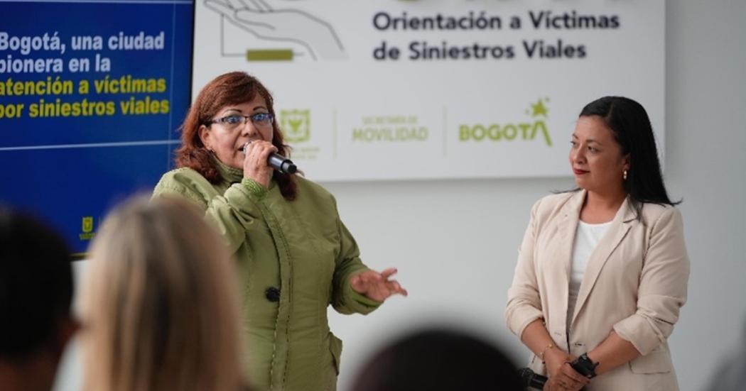 Bogotá se consolida como pionera en atención a víctimas por siniestros viales