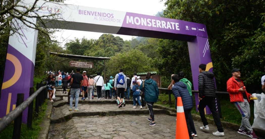 Estará habilitado el Sendero de Monserrate este domingo 29 de octubre