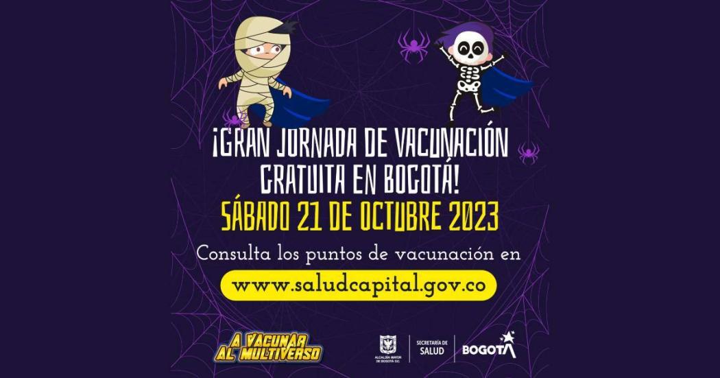 Jornada de vacunación contra varias enfermedades este 21 octubre 2023