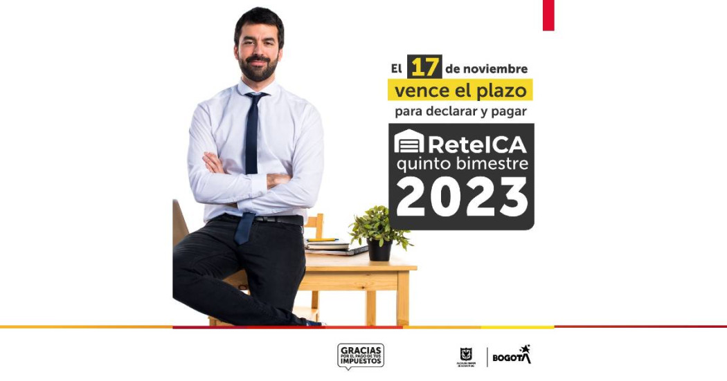 Viernes 17 de noviembre 2023 vence ipago ReteICA 5to bimestre 2023 