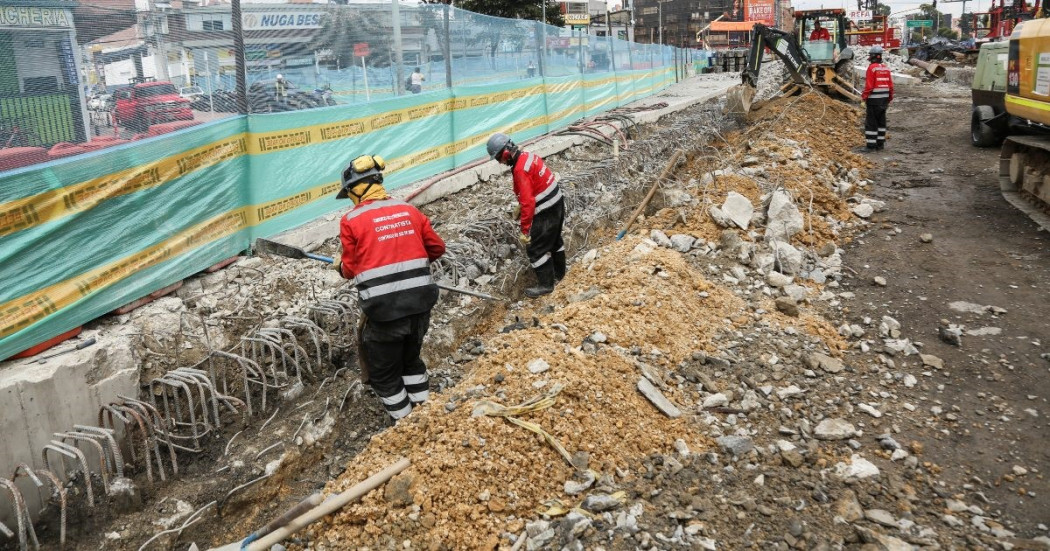 Por obras de la avenida 68 hay cierre en calzada sur de la calle 22a