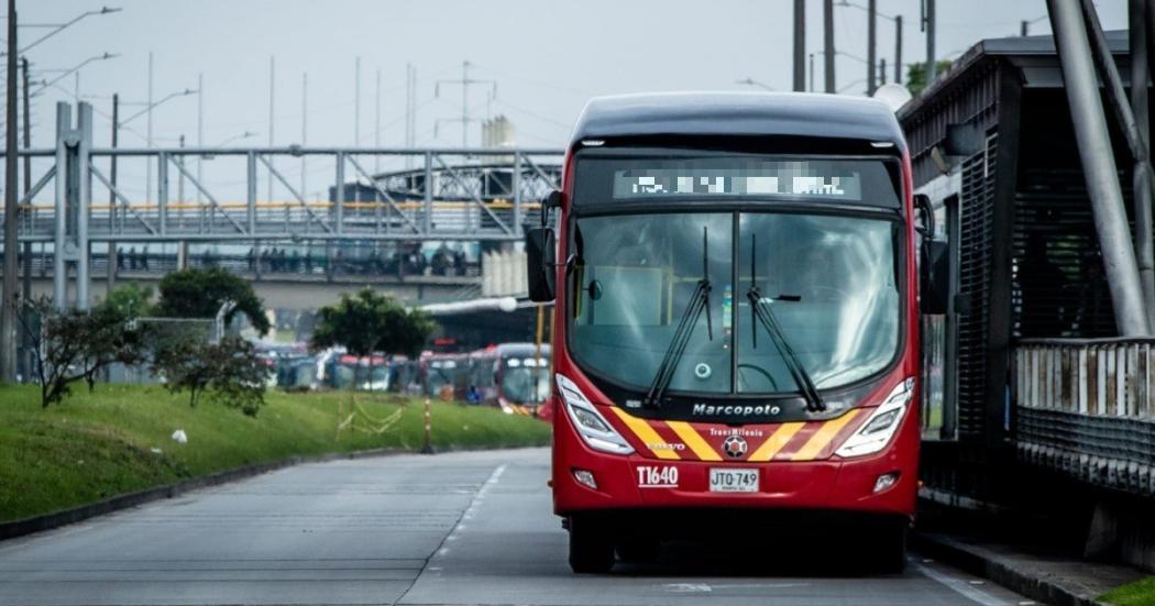 Estado de vías y estaciones de TransMilenio hoy 21 de noviembre 2023