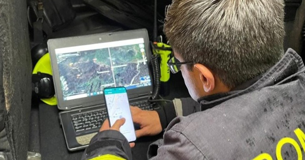 Autoridades rescatan a hombre perdido en los cerros orientales de Bogotá