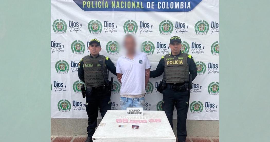 Con ayuda de drones Policía capturó a hombre con estupefacientes en Los Mártires