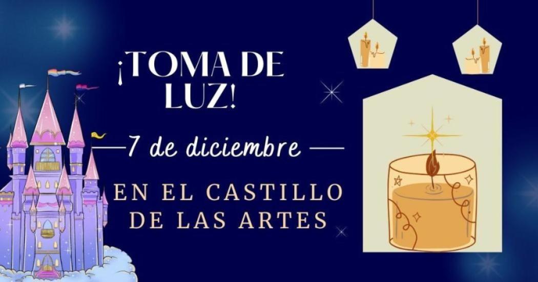 Toma de luz y celebración del Castillo de las Artes en diciembre 2023