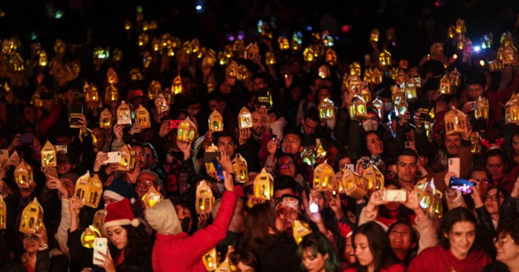 El parque Simón Bolívar acogerá la "Noche de Velitas" 2023 en Bogotá 