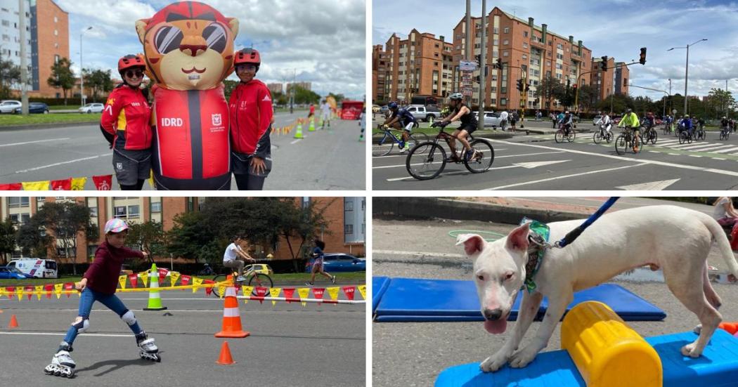 Ciclovía del 31 de diciembre con las actividades programadas del IDRD