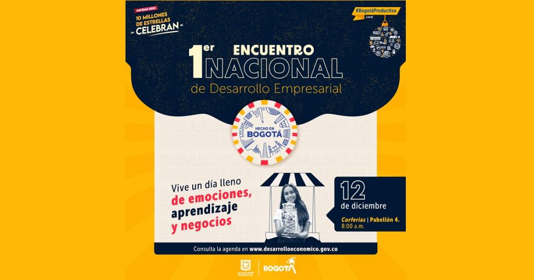 1er Encuentro Nacional de Desarrollo Empresarial este 12 de diciembre 