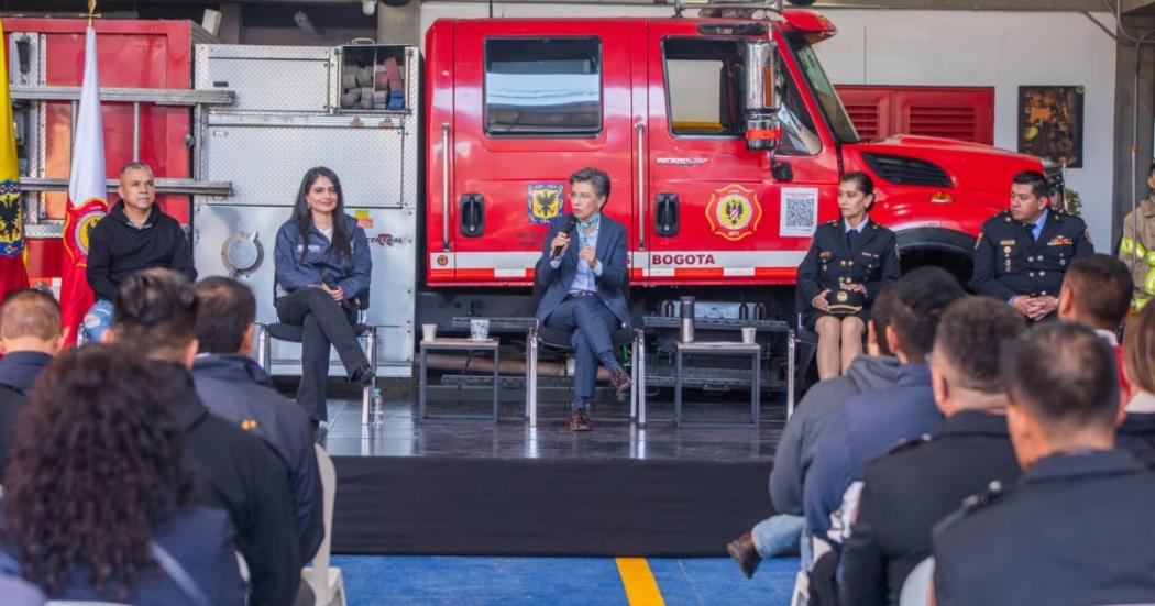 ¡Cumplimos! Estación de Bomberos, colegios y hospital en 2024 en Usme: Alcaldesa