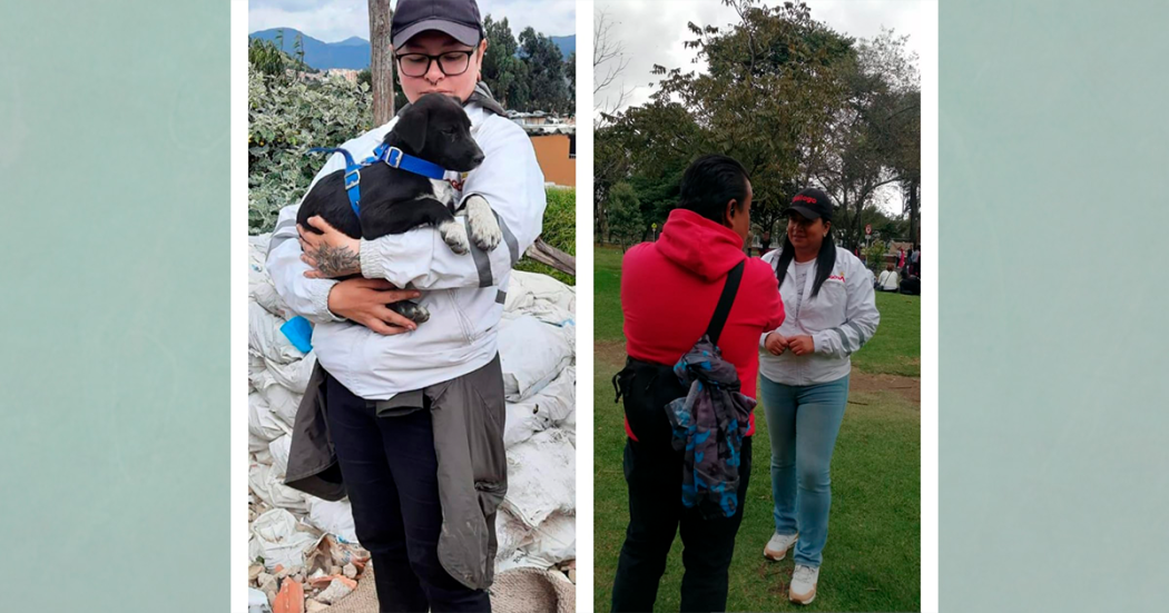 Paula y Fer, dos gestores de diálogo que con su trabajo le aportan a Bogotá 