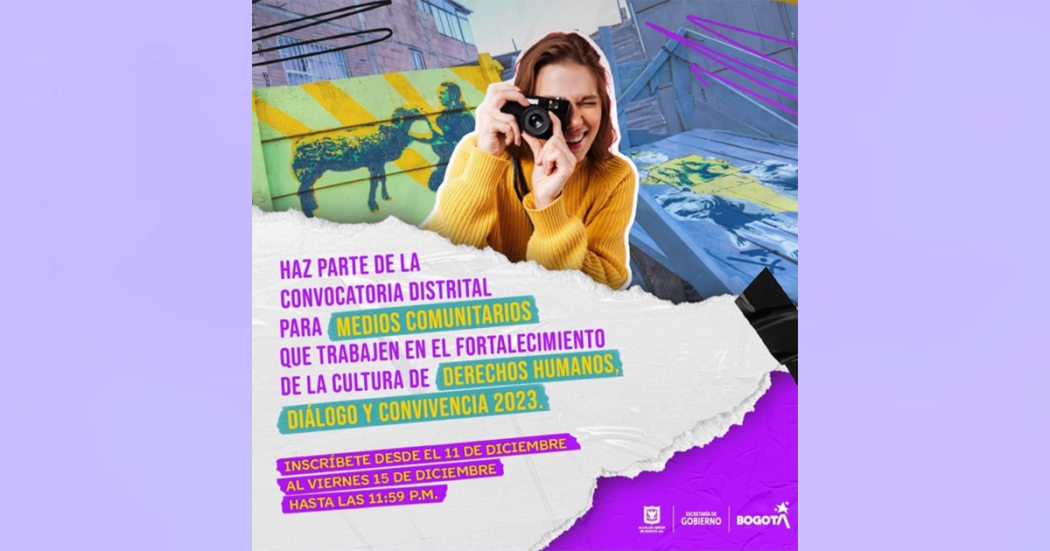 Inscripciones abiertas para medios comunitarios que trabajen por los DD.HH. 