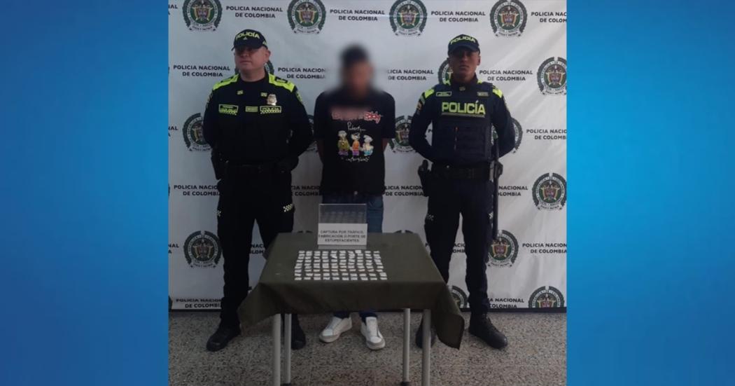 Policía capturó a un hombre en Bosa ¡Tenía en bolsa plástica el estupefaciente!