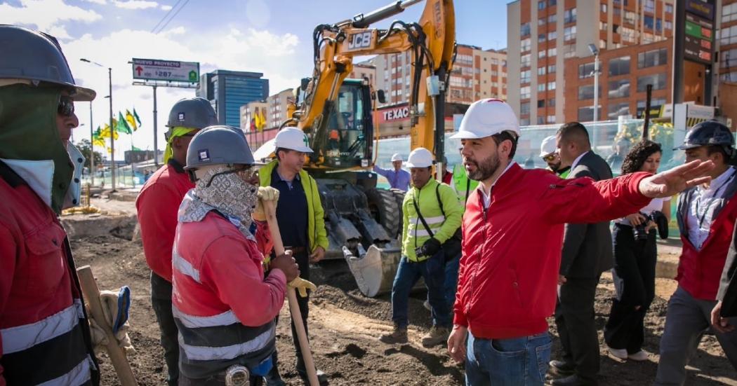 Alcalde supervisó personalmente avances y retrasos de obras en troncal de Av. 68