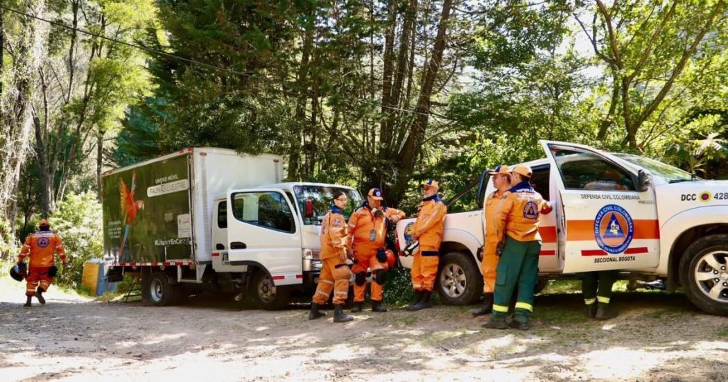 Móvil de fauna silvestre de Sec Ambiente está en la quebrada La Vieja