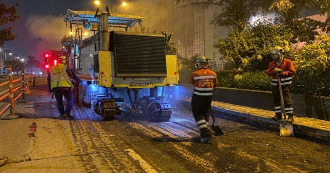 Por obras hay cierre en la Av. Calle 26 entre Av. Ciudad de Cali y carrera 85K